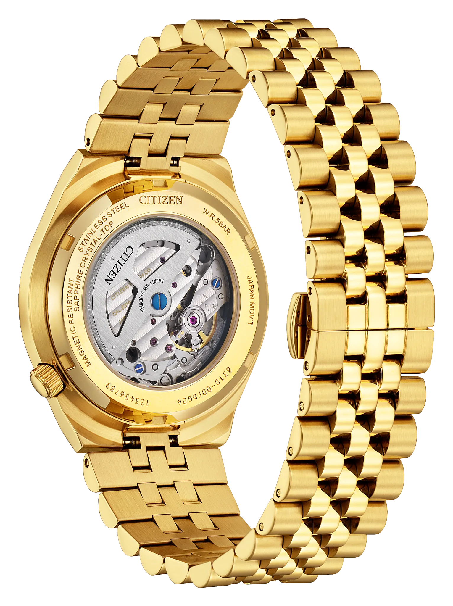 TSUYOSA 60 Silver-Tone Dial Stainless Steel Bracelet NK0022-50A